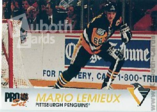 NHL 1992 / 93 ProSet - No 139 - Mario Lemieux