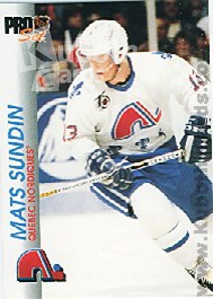 NHL 1992 / 93 ProSet - No 149 - Mats Sundin