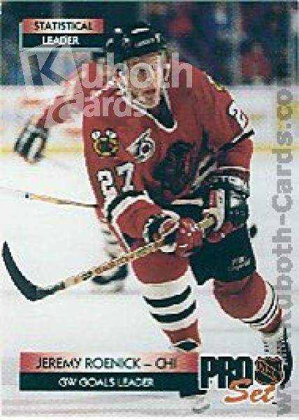 NHL 1992 / 93 ProSet - No 252 - Jeremy Roenick