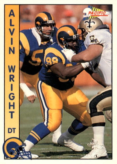 NFL 1992 Pacific - No 486 - Alvin Wright