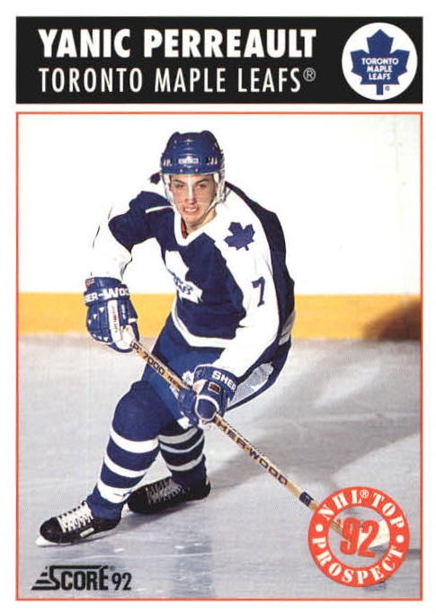 NHL 1992 / 93 Score - No 487 - Yanic Perreault