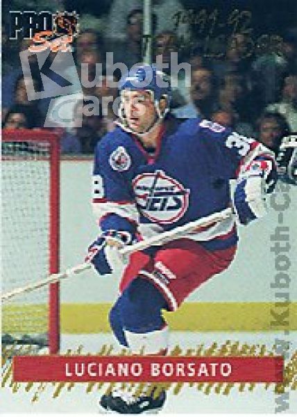 NHL 1992 / 93 ProSet Gold Team Leaders - No 15 of 15 - Borsato