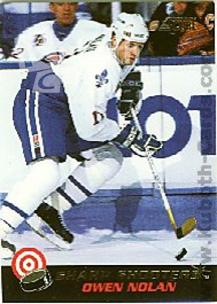 NHL 1992/93 Score Sharpshooters Canadian - No 12 of 30 - Owen Nolan