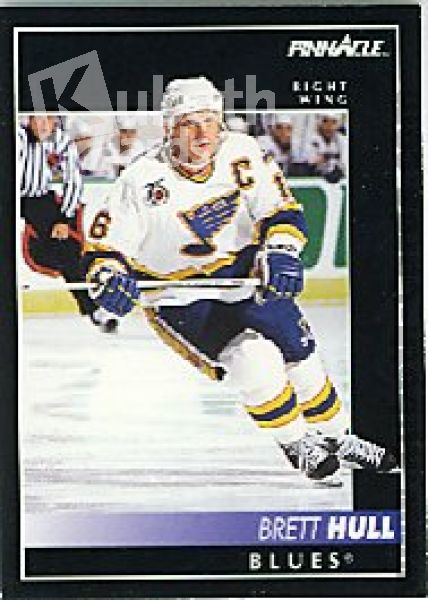 NHL 1992/93 Pinnacle - No 100 - Brett Hull