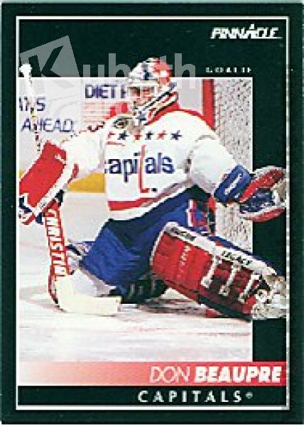 NHL 1992/93 Pinnacle - No. 48 - Don Beaupre