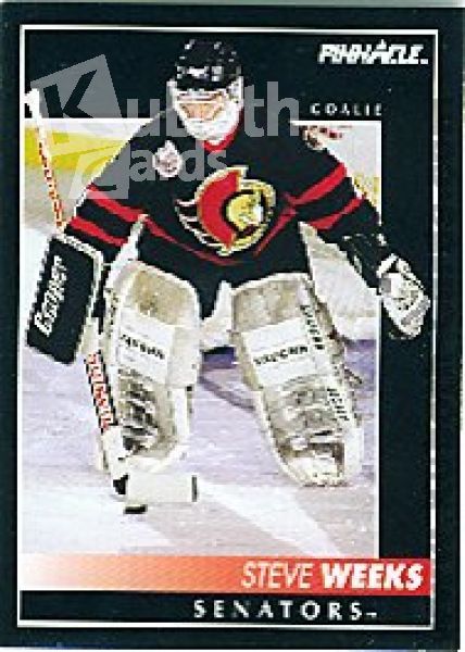 NHL 1992/93 Pinnacle - No. 380 - Steve Weeks