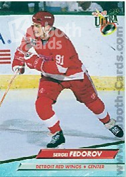 NHL 1992 / 93 Ultra - No 48 - Sergei Fedorov