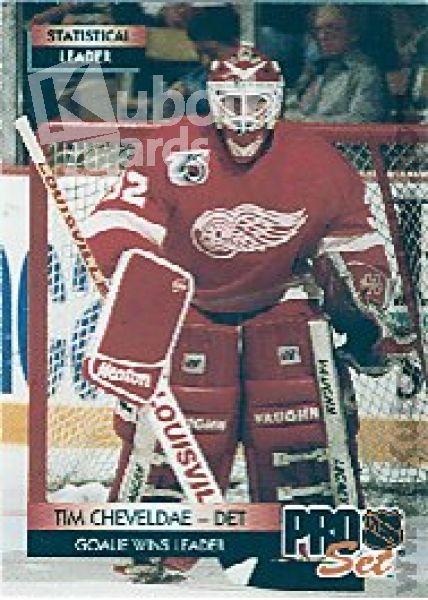 NHL 1992 / 93 ProSet - No 251 - Tim Cheveldae