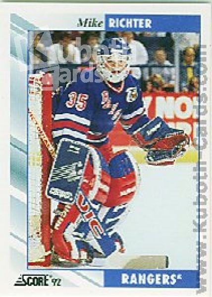 NHL 1992 / 93 Score - No 5 - Mike Richter