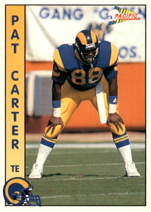 NFL 1992 Pacific - No 487 - Pat Carter