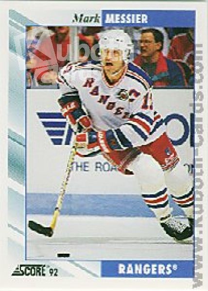 NHL 1992/93 Score - No. 300 - Mark Messier