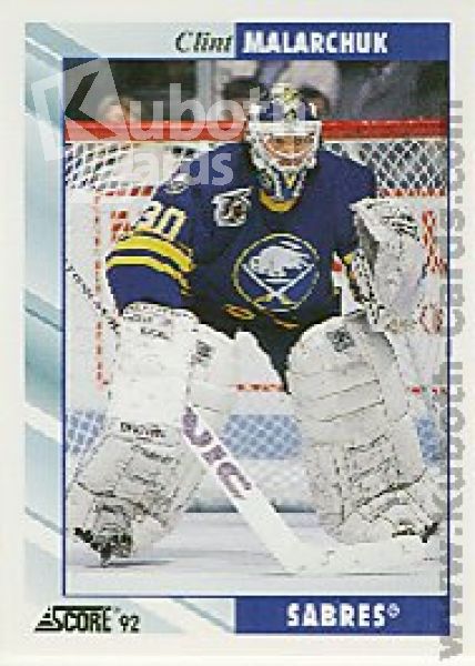 NHL 1992/93 Score - No 138 - Clint Malarchuk