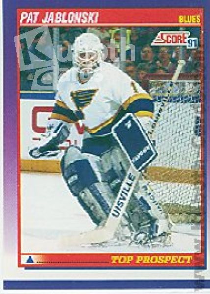 NHL 1991-92 Score American - No 329 - Pat Jablonski