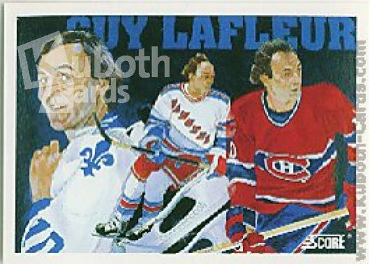 NHL 1991-92 Score American - No 403 - Guy Lafleur