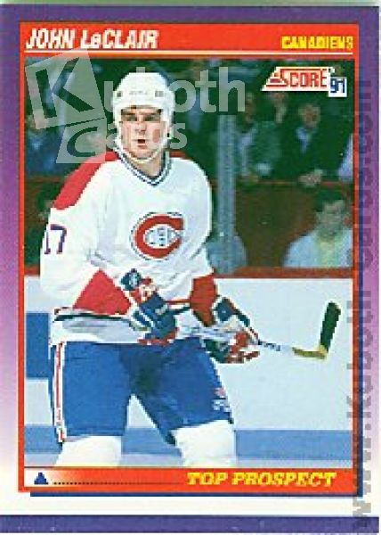 NHL 1991-92 Score American - No 313 - John LeClair