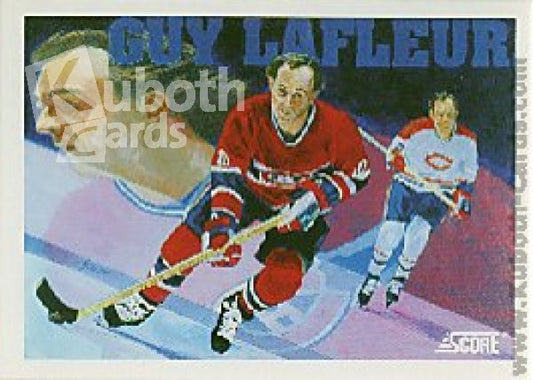 NHL 1991-92 Score American - No 401 - Guy Lafleur