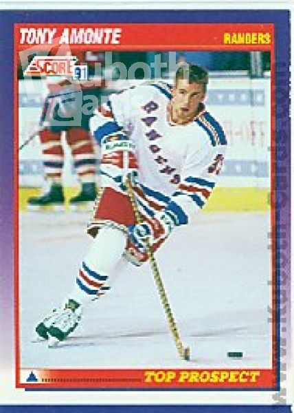 NHL 1991-92 Score American - No 398 - Tony Amonte