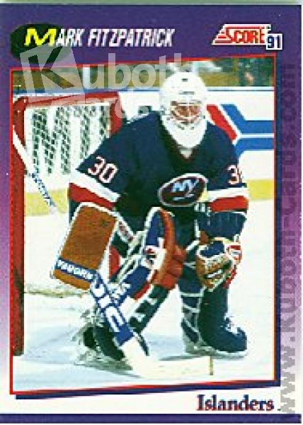 NHL 1991-92 Score American - No 266 - Mark Fritzpatrick