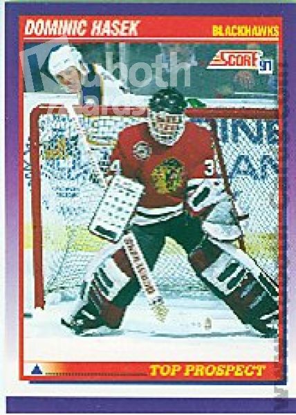 NHL 1991-92 Score American - No 316 - Dominik Hasek