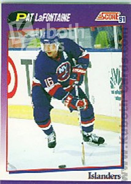 NHL 1991-92 Score American - No 260 - Pat LaFontaine