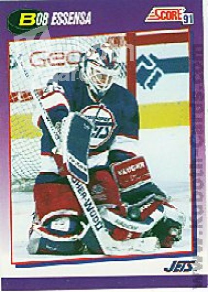 NHL 1991-92 Score American - No 251 - Bob Essensa