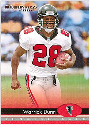 NFL 2002 Donruss - No 10 - Warrick Dunn