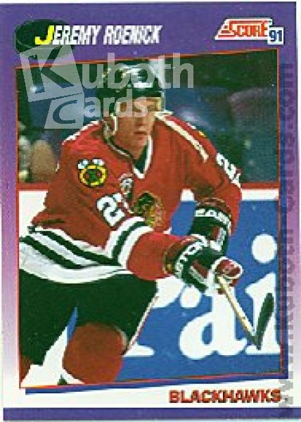 NHL 1991-92 Score American - No 220 - Jeremy Roenick