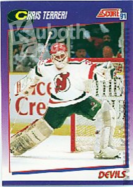 NHL 1991-92 Score American - No 151 - Chris Terreri