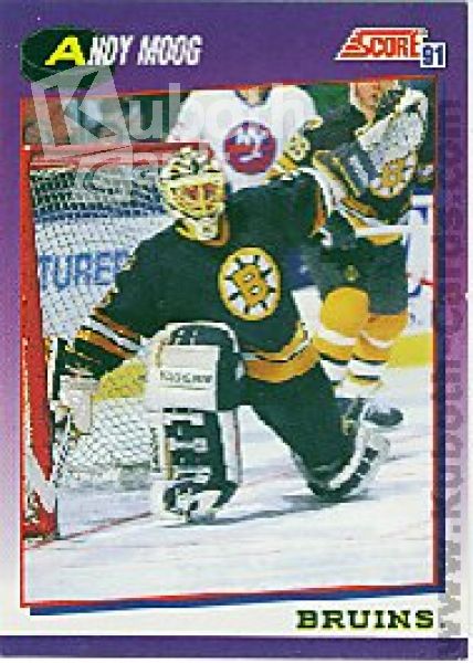 NHL 1991-92 Score American - No 90 - Andy Moog