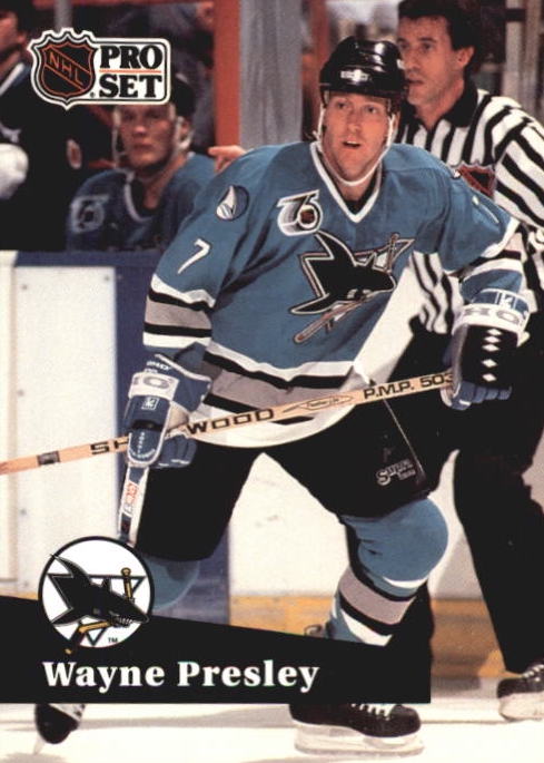 NHL 1991-92 ProSet French - No 488 - Wayne Presley