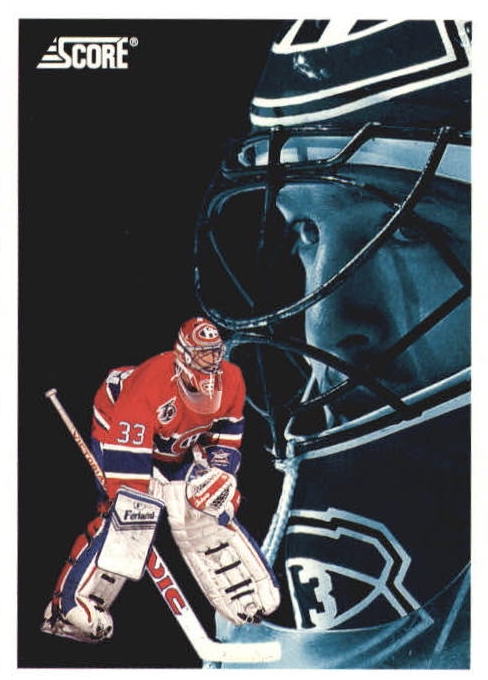 NHL 1992 / 93 Score - No 489 - Patrick Roy