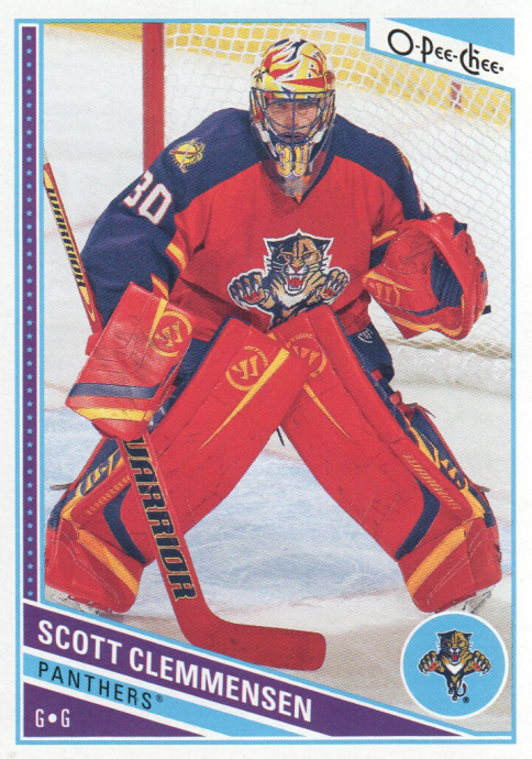 NHL 2013-14 O-Pee-Chee - No 489 - Scott Clemmensen