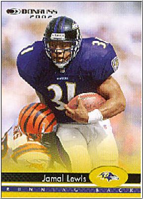 NFL 2002 Donruss - No 12 - Jamal Lewis