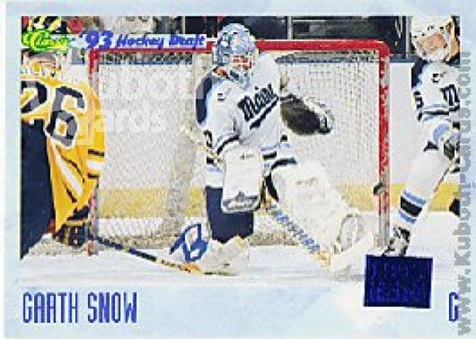 NHL 1993 Classic - No. 58 - Garth Snow