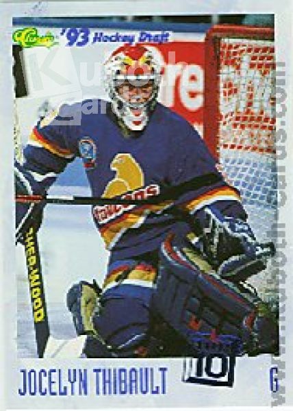 NHL 1993 Classic - No 10 - Jocelyn Thibault