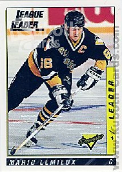 NHL 1993 / 94 Topps Premier - No 37 - Mario Lemieux