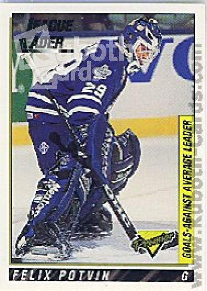 NHL 1993/94 Topps Premier - No. 111 - Felix Potvin