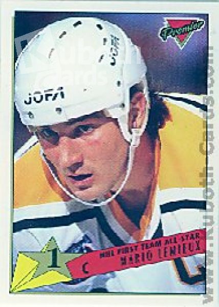 NHL 1993 / 94 Topps Premier - No 91 - Mario Lemieux