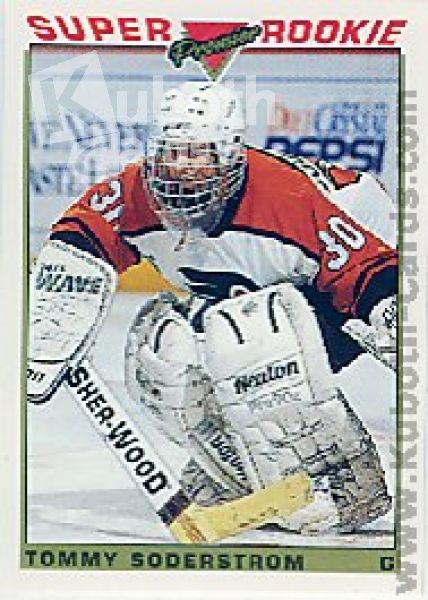 NHL 1993/94 Topps Premier - No. 122 - Tommy Soderstrom