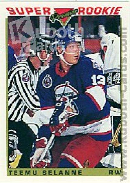 NHL 1993 / 94 Topps Premier - No 130 - Teemu Selanne