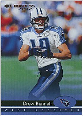 NFL 2002 Donruss - No 188 - Drew Bennett