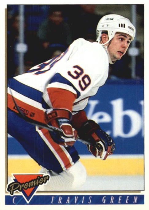 NHL 1993 / 94 Topps Premier - No 489 - Travis Green