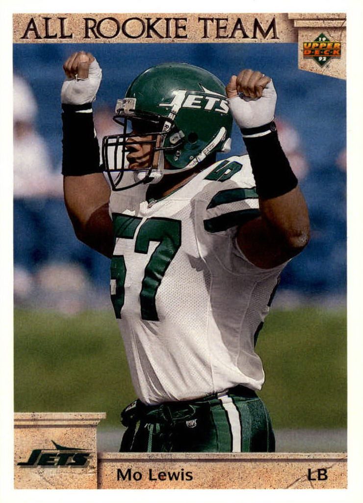 NFL 1992 Upper Deck - No 48 - Mo Lewis