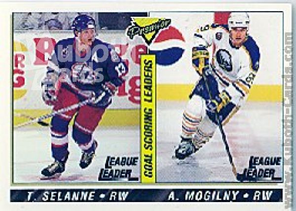 NHL 1993/94 Topps Premier - No 148 - A. Mogilny / T. Selanne