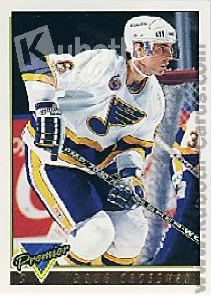 NHL 1993/94 Topps Premier Gold - No 159 - Doug Crossman