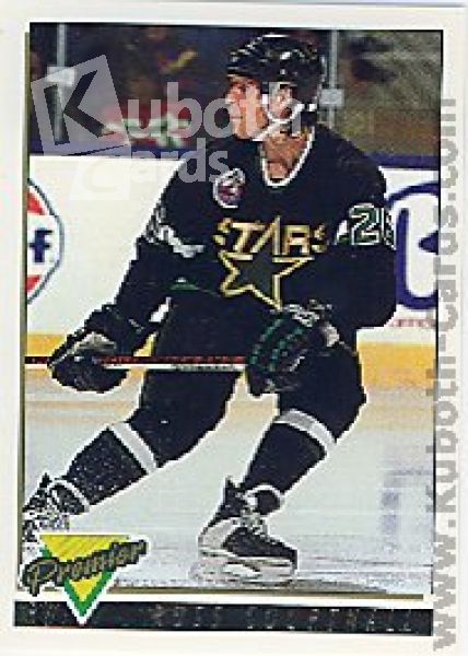 NHL 1993 / 94 Topps Premier Gold - No 153 - Russ Courtnall