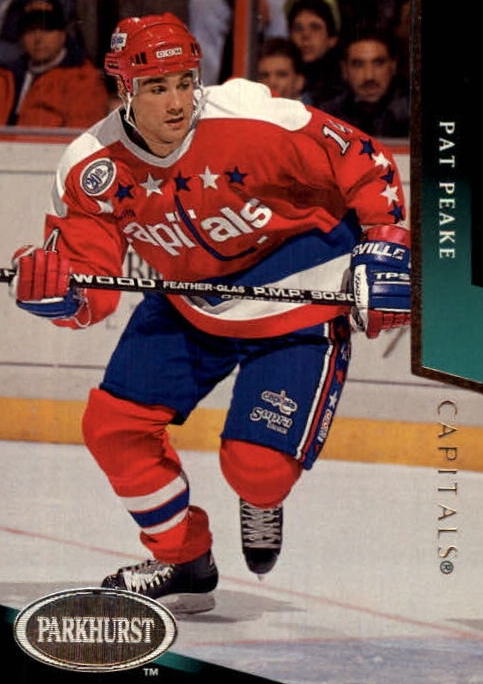 NHL 1993 / 94 Parkhurst - No 490 - Pat Peake
