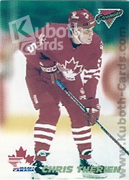 NHL 1993 / 94 Topps Premier Team Canada - No 9 of 19 - Chris Therien