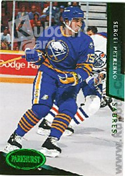 NHL 1993 / 94 Parkhurst Emerald Ice - No 292 - Sergei Petrenko