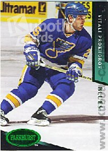 NHL 1993 / 94 Parkhurst Emerald Ice - No 450 - Vitali Prokhorov